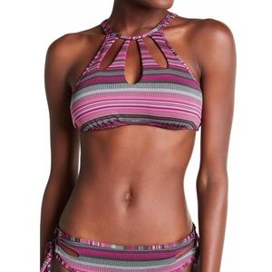 Eclectic High Neck Bikini Top